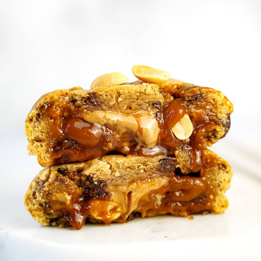 Peanut Caramel Chocolate Cookie