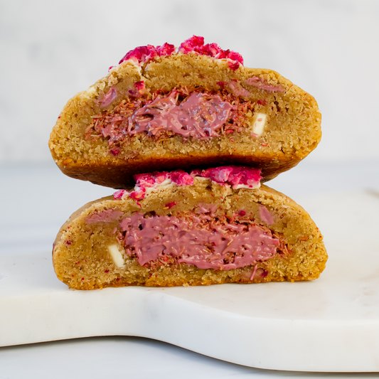 Dubai Raspberry White Chocolate Cookie