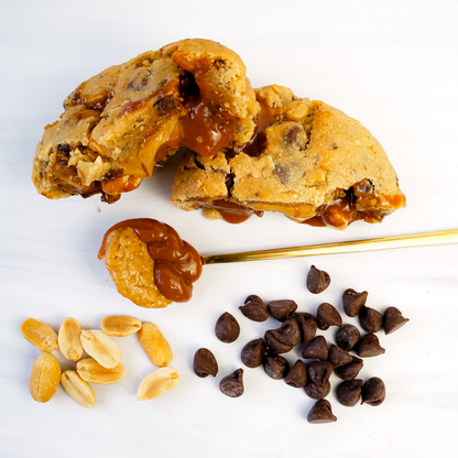 Peanut Caramel Chocolate Cookie