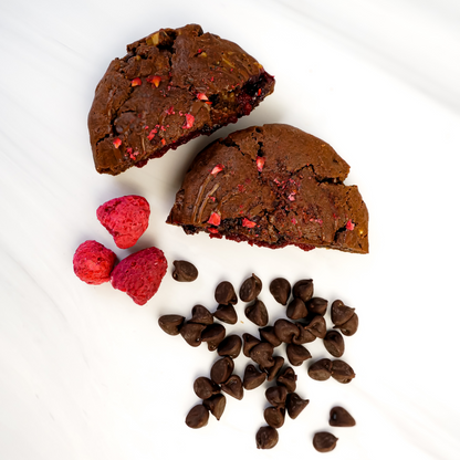 Double Chocolate Raspberry Cookie
