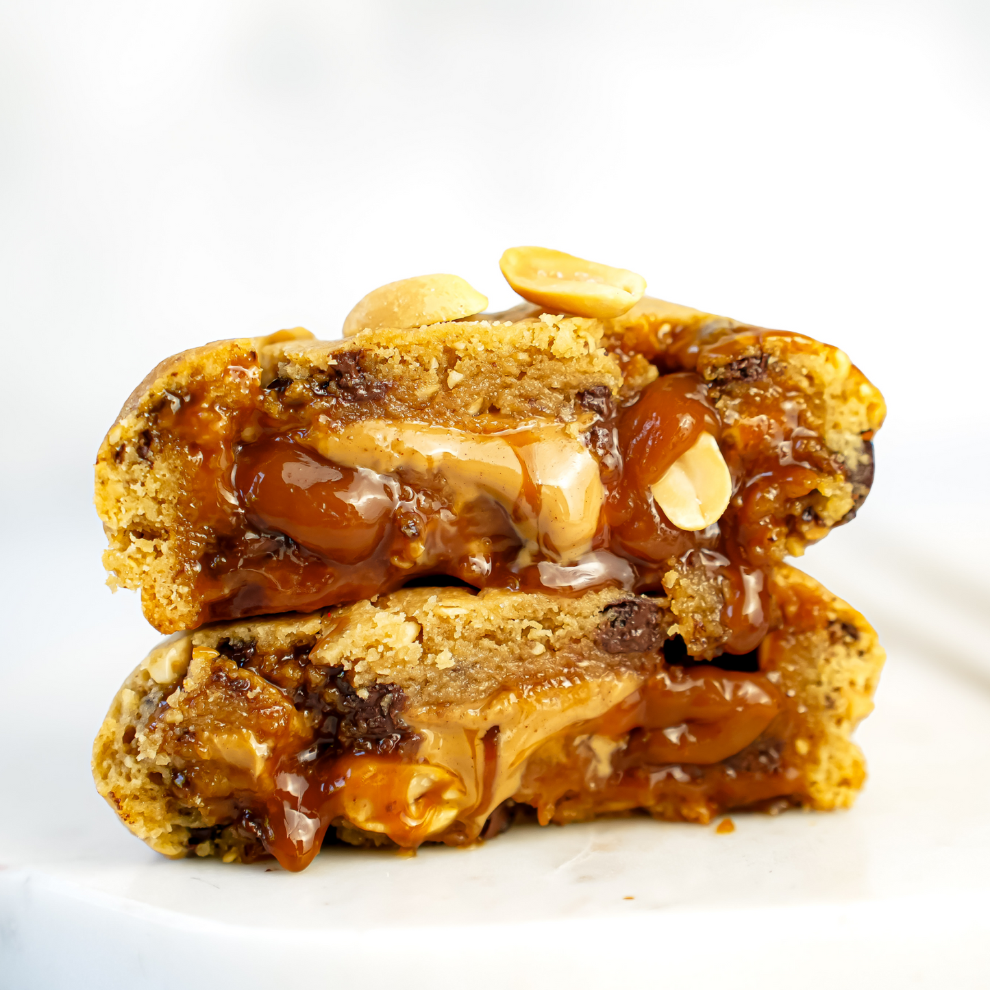 Peanut Caramel Chocolate Cookie