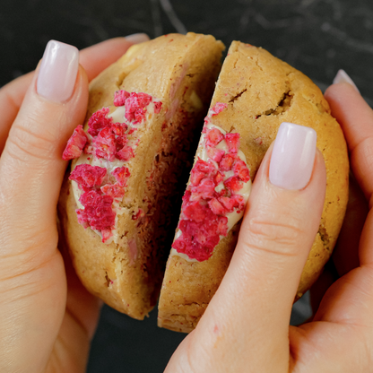 Dubai Raspberry White Chocolate Cookie