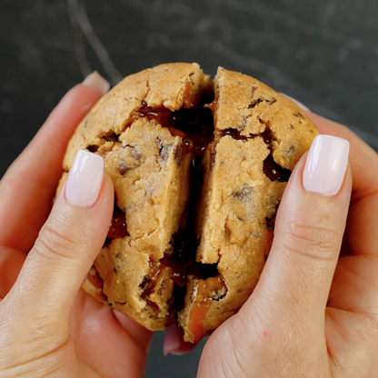 Peanut Caramel Chocolate Cookie