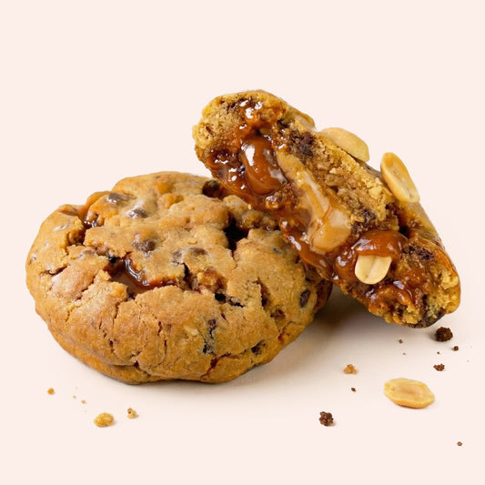 Peanut Caramel Chocolate Cookie