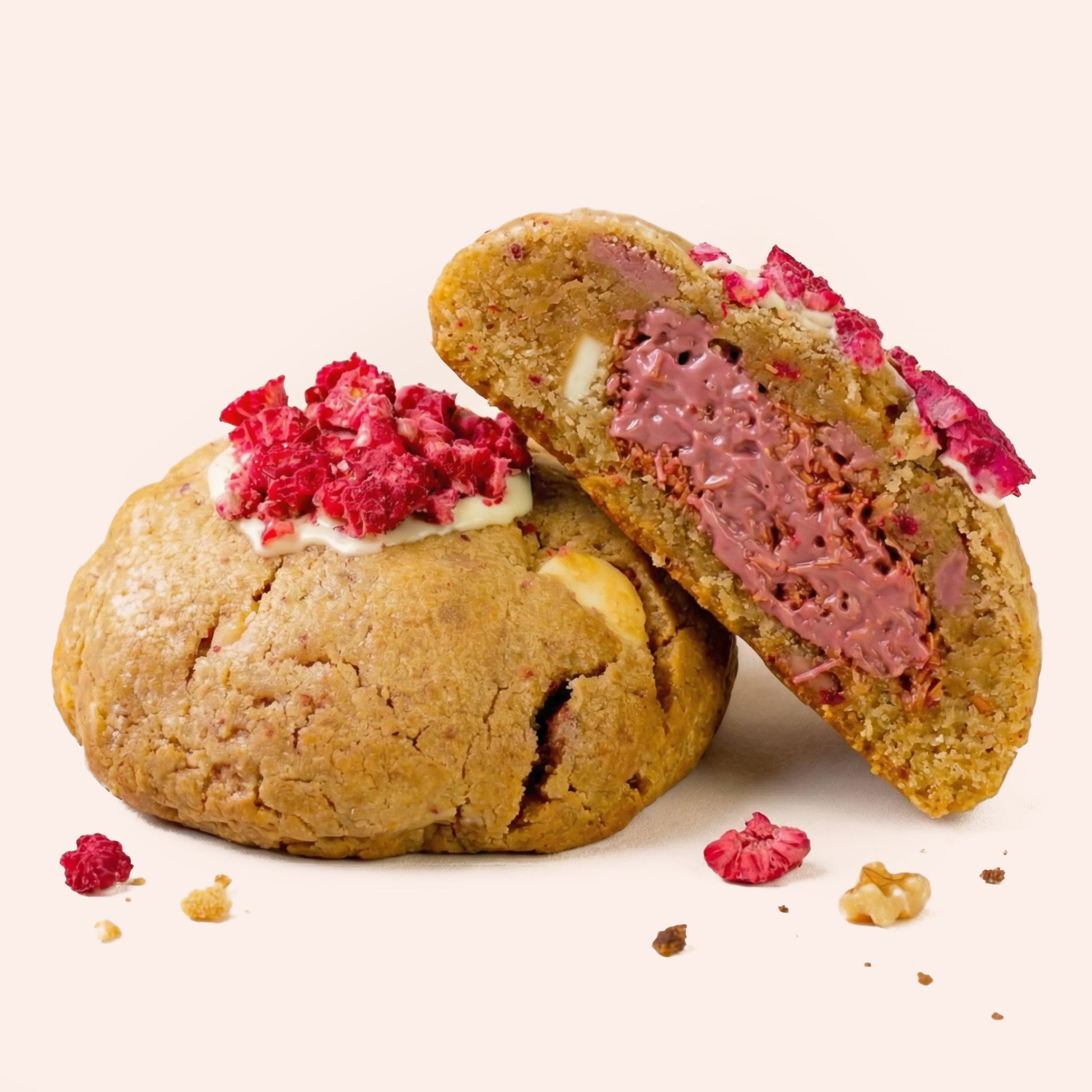 Dubai Raspberry White Chocolate Cookie – LE DELICE